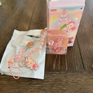 Labubus Big into Energy phone charm- Loyalty